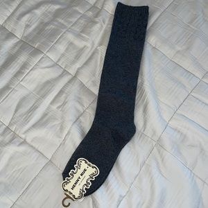 NWT Gray Knee Socks
